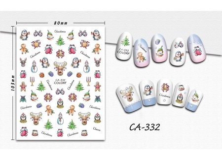 3D Nail Stickers - CA-332